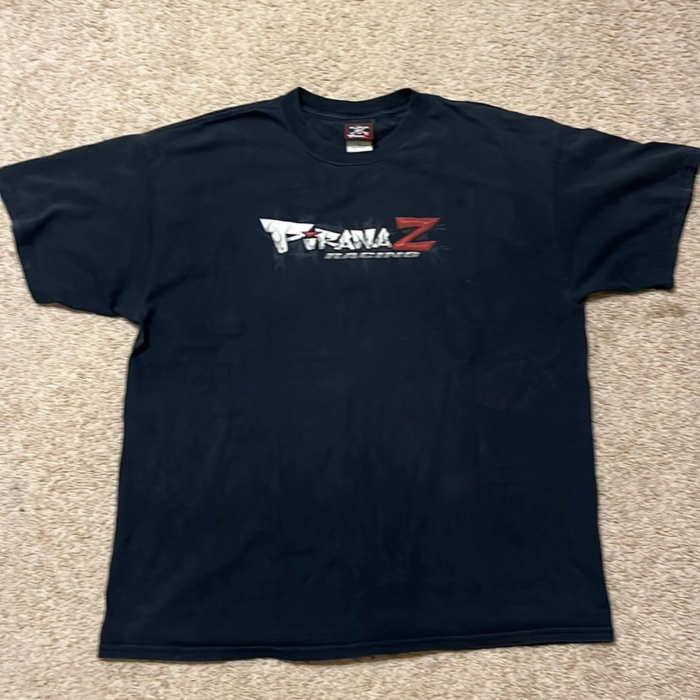 Pirana Z racing black t shirt